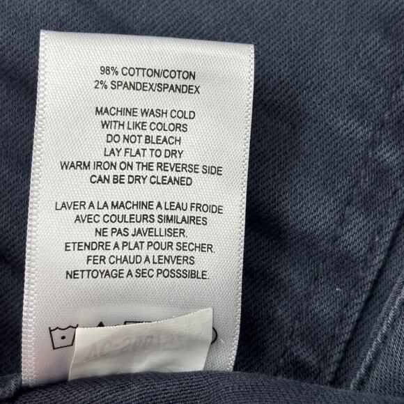 Vigoss Marley Jean Shorts Size 33 Grayish Blue Mid Rise Cut Off Stretch Denim - Picture 13 of 13